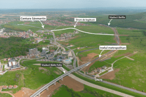 Drumul de legătură dintre Inelul Metropolitan și Centura Sânmartin, inaugurat în 29 noiembrie 2025, Oradea – Bihor