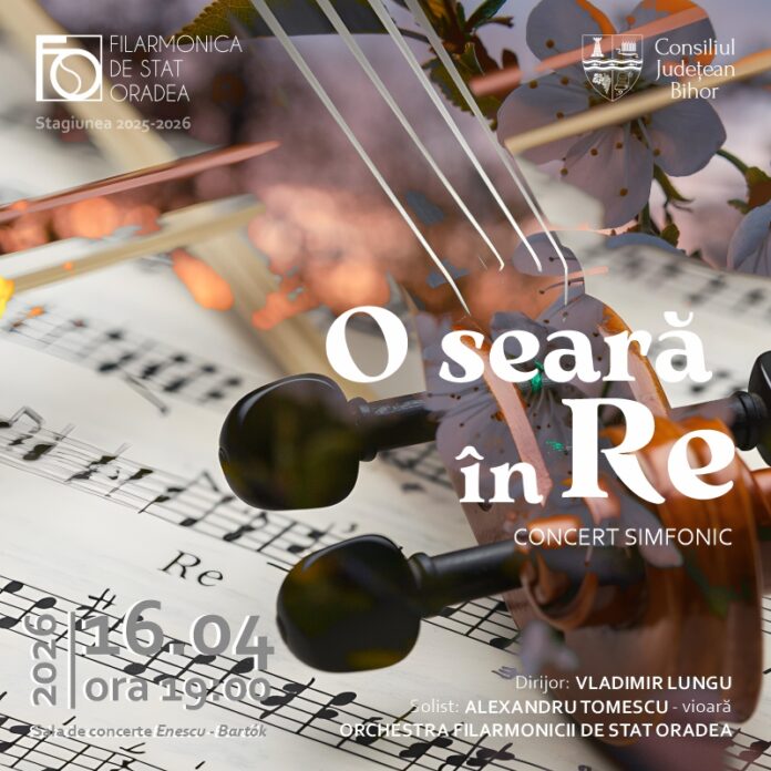 afis concert O seara in Re