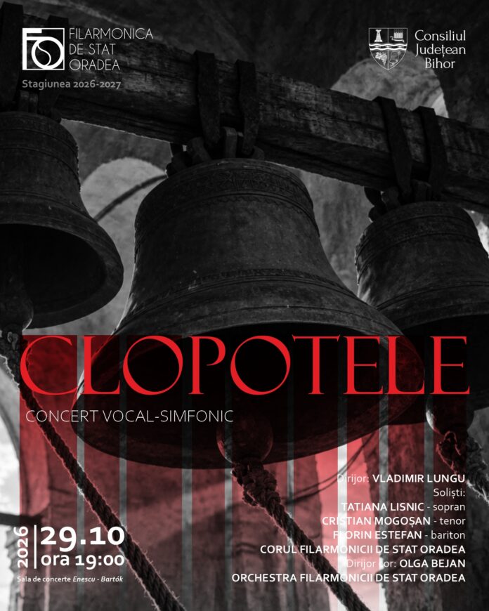 afiș concert Clopotele